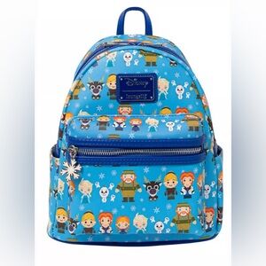 Disney Loungefly Frozen Chibi Backpack